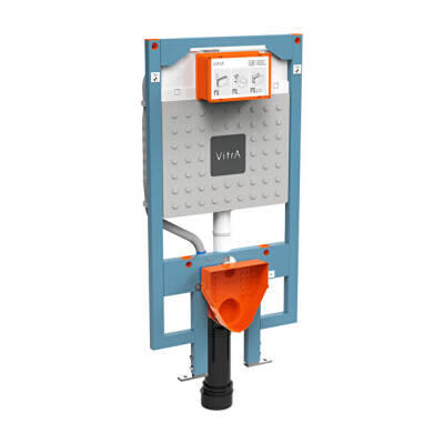 VitrA V8 Asma Klozetler için Karkas ve Profil Sistemlere Alçıpan Uyumlu Gömme Rezervuar 8 cm, 2.5/4 L - VİTRA