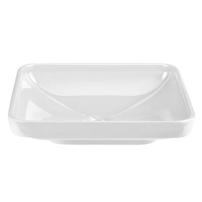 VitrA Water Jewels 60 cm Parlak Beyaz Dikdörtgen Tezgah Üstü Lavabo - VİTRA